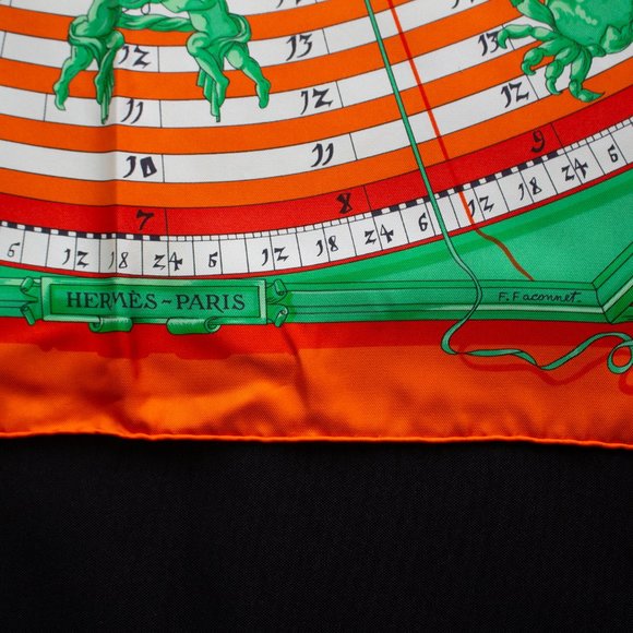 Hermes Astrology Calendar Silk Scarf - Picture 5 of 8